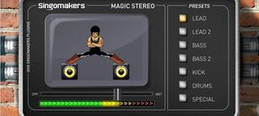 Magic stereo ui